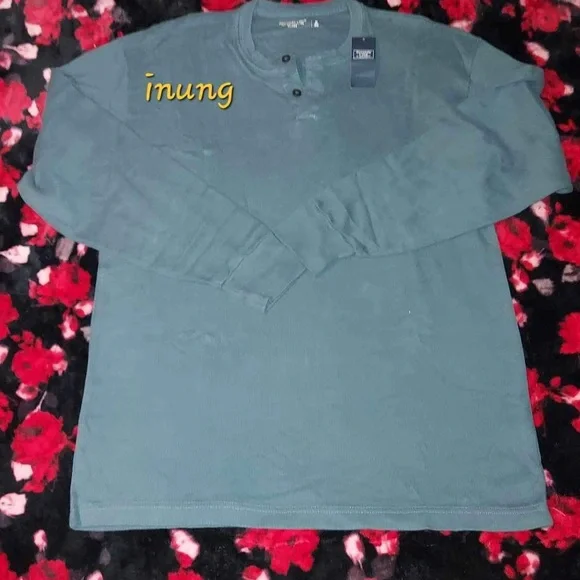Abercrombie and Fitch Ribbed Thermal Henley size XL NWT - Picture 7 of 11